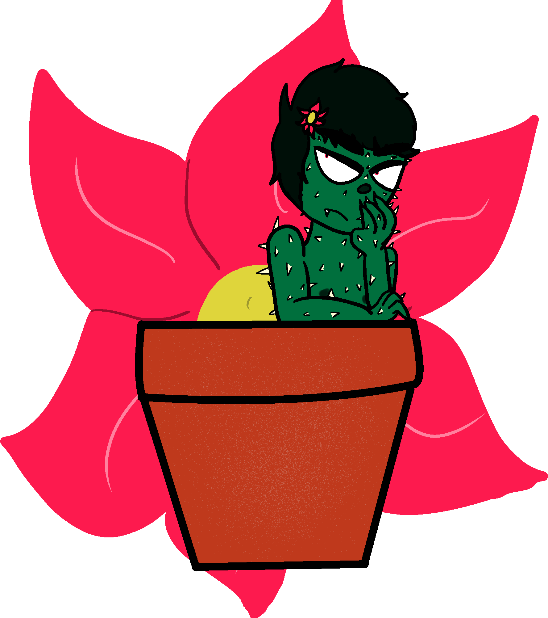 Cactus Boi Clipart (2200x2000), Png Download