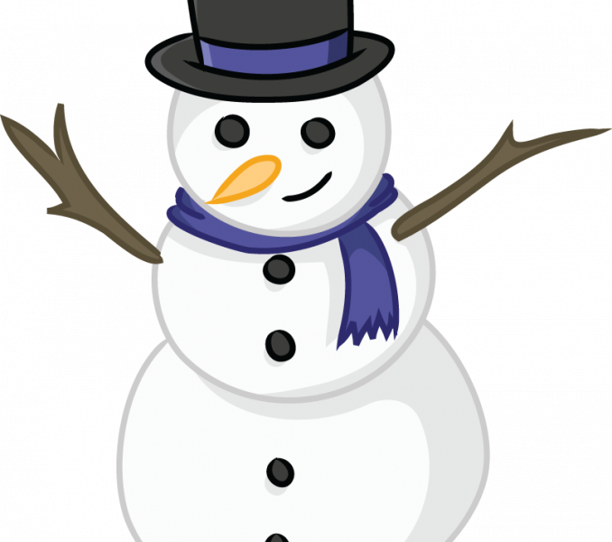 Png Black And White Download Images Of Best Snowman Clipart (678x600), Png Download