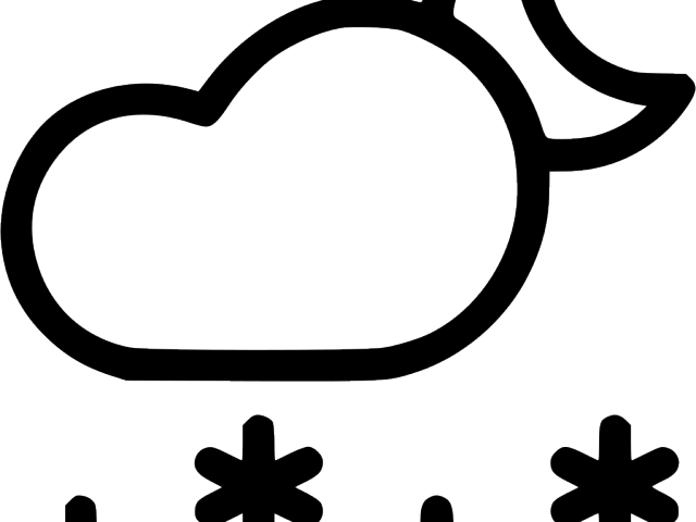 Snowfall Clipart Snow Weather - Png Download (640x480), Png Download