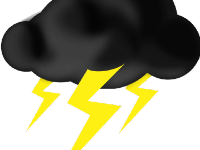 Thunderstorm Clipart Severe - Png Download (640x480), Png Download
