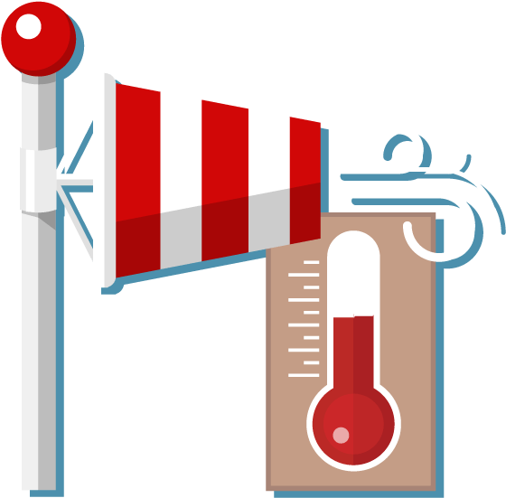 Heat Clipart June Weather - Png Download (600x600), Png Download