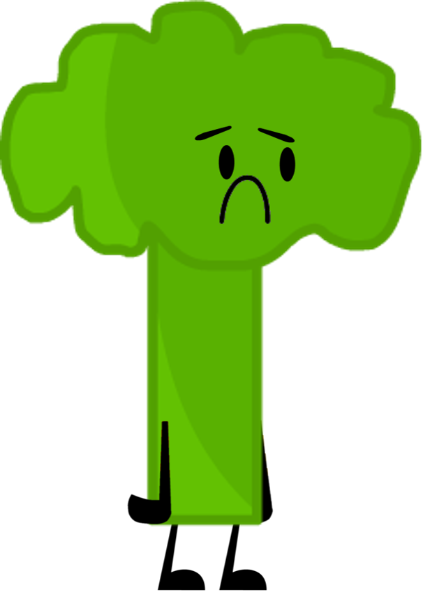 Broccoli Clipart Green Object - Png Download (606x849), Png Download