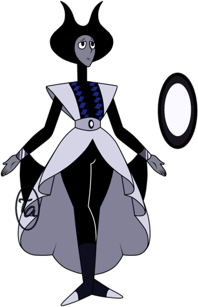 She Is From The Court Of The Blue Moon Diamond Clipart (500x634), Png Download