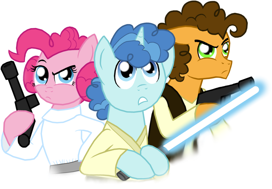 Luke Skywalker Clipart Princess Leia - Star Wars - Png Download (1024x695), Png Download