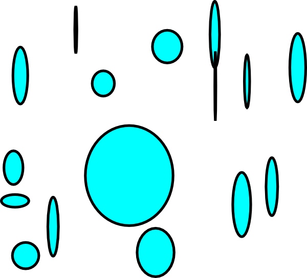 Rain Clip Art - Circle - Png Download (600x545), Png Download