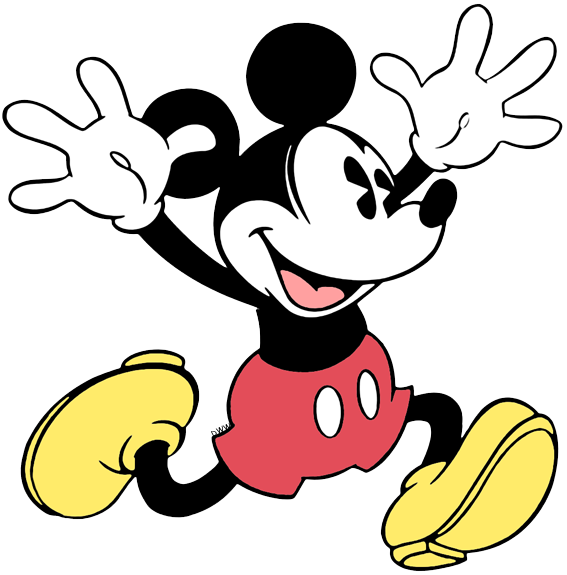 Page 1 - Walt Disney World Mickey Mouse Two Tone Large Canvas Clipart ...