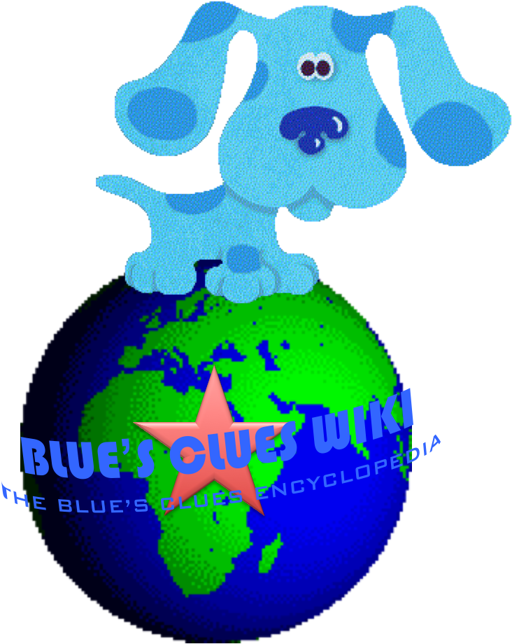 Category Browse Blue S Clues Wiki Fandom - Blue Blue's Clues Clipart (754x921), Png Download