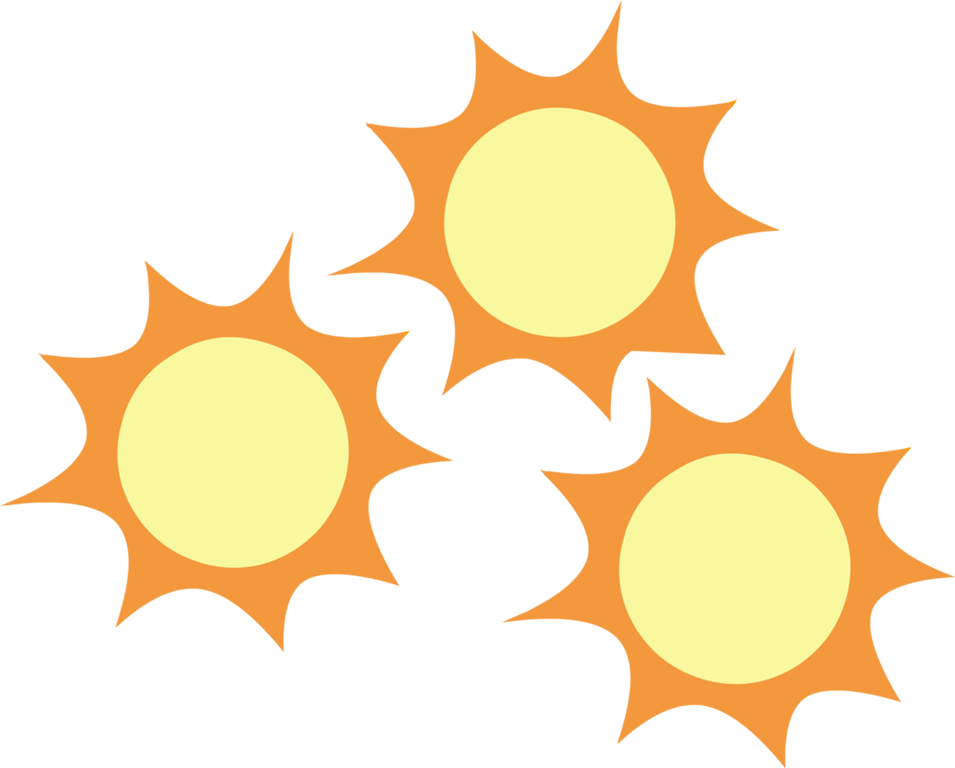 Ponymaker Suns - Animated Suns Clipart (955x768), Png Download