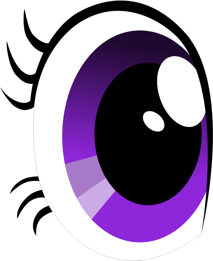 Pony Clipart Eye - Twilight Sparkle My Little Pony Eyes - Png Download (834x1021), Png Download