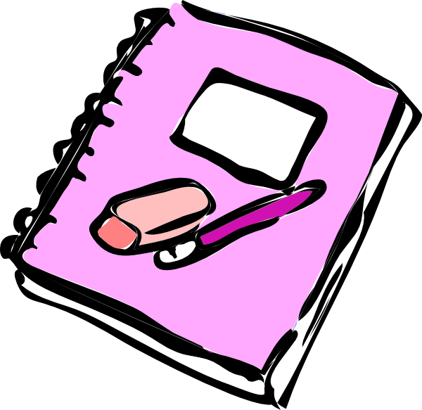Cute Notepad Cliparts - Let It Be Written [book] - Png Download (600x583), Png Download