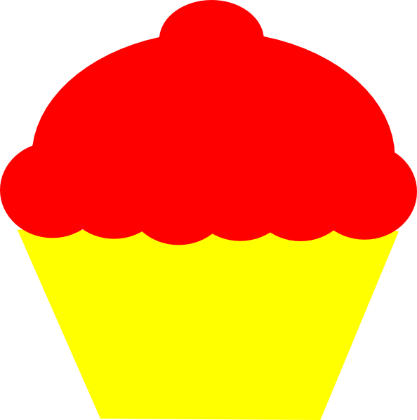 Cupcake Clipart Snow - Clip Art - Png Download (594x599), Png Download