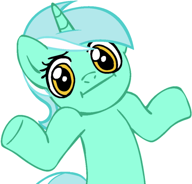 Rainbow Dash Pinkie Pie Princess Luna Pony Green Vertebrate - Pinkie Pie Shrug Clipart (680x680), Png Download