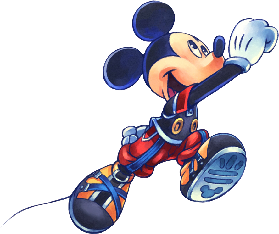 Kingdom Hearts Clipart - Mickey Mouse Kingdom Hearts - Png Download (900x767), Png Download