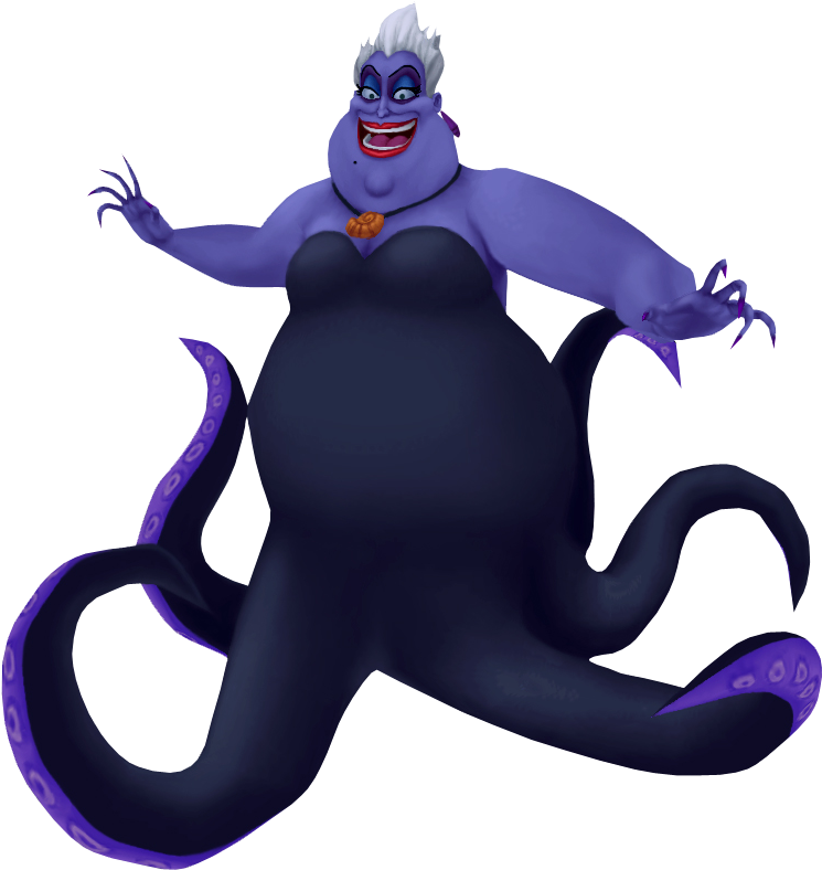 Ye Olde Kingdom Hearts Fansite - Kingdom Hearts Ursula Clipart (767x800), Png Download