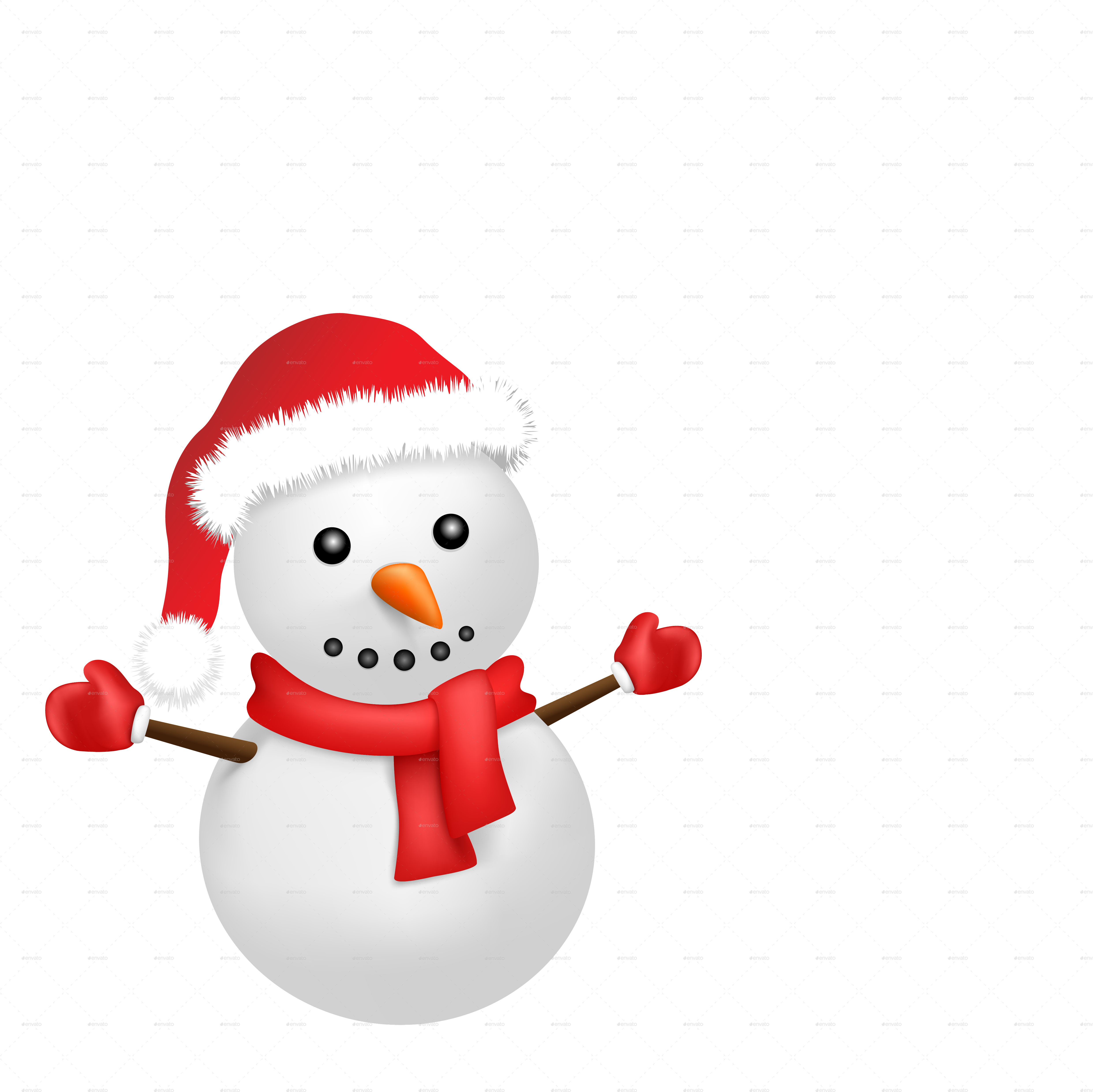 Snowball Clipart Transparent Background - Snowman Transparent Background - Png Download (4961x4961), Png Download