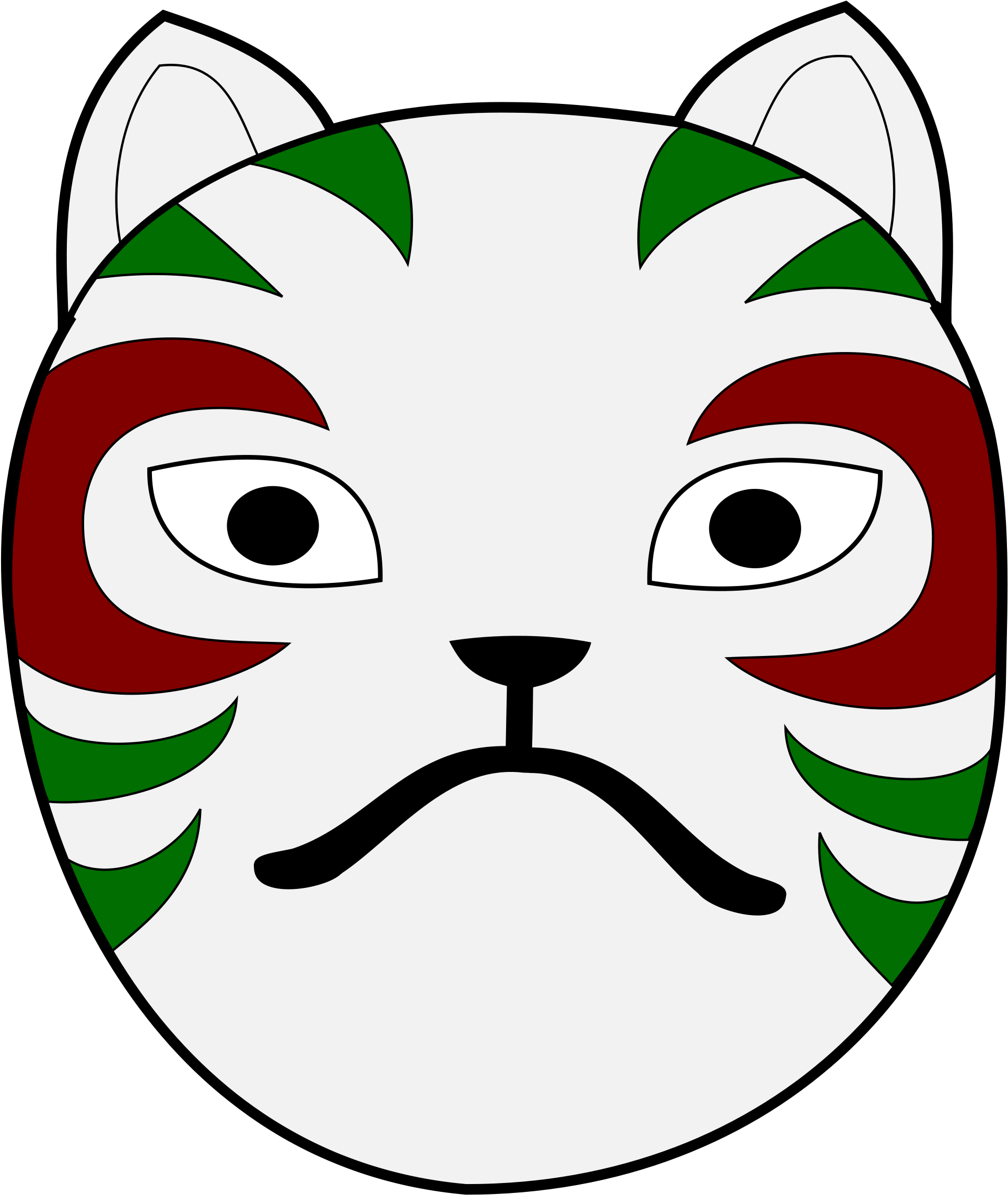 Picture Royalty Free Stock Anbu Mask Png For Free Download - Yamato Anbu Mask Png Clipart (2000x2356), Png Download