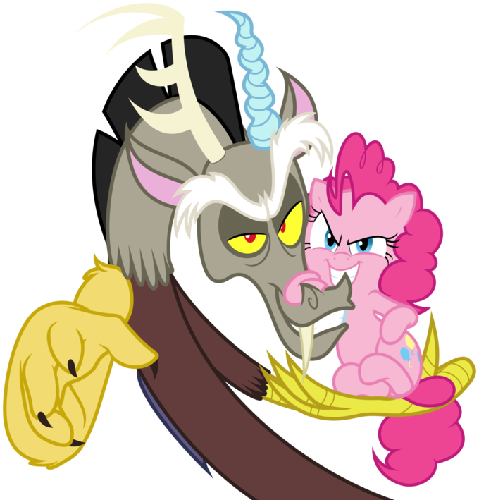 Pinkie Pie Fluttershy Mammal Vertebrate Horse Like - Mlp Discord Clipart (680x709), Png Download