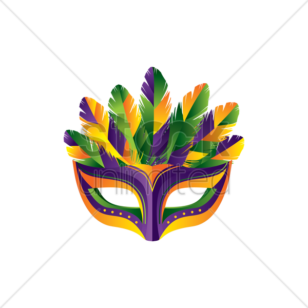 Masquerade Clipart Masquerade Feather - Masquerade Mask Graphic Design - Png Download (600x600), Png Download