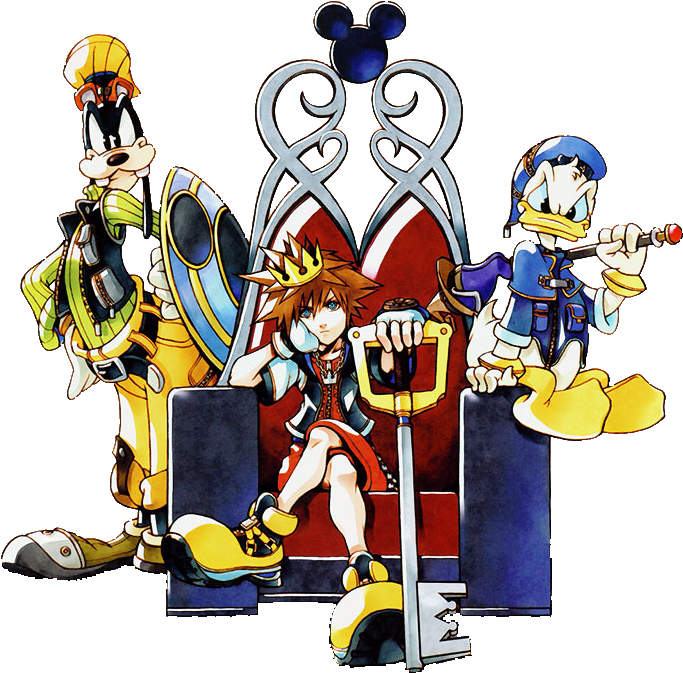 Kingdom Hearts Clipart Transparent - Kingdom Hearts Artwork - Png Download (730x700), Png Download