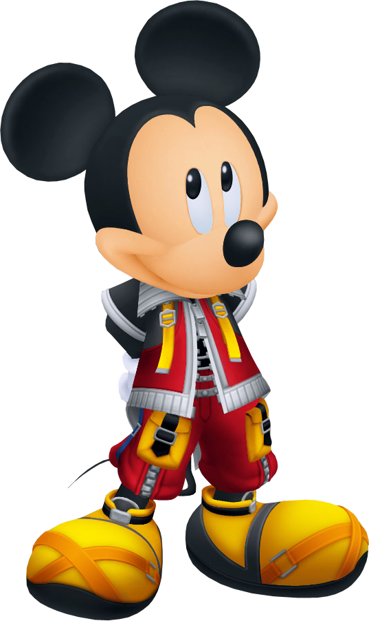 King Mickey Khii - King Mickey Mouse Png Clipart (537x902), Png Download