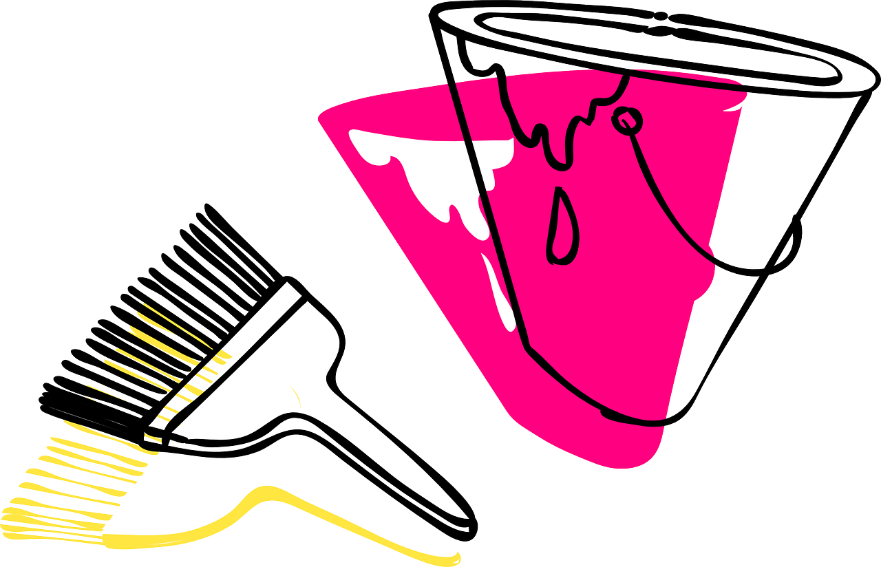 Onlinelabels Clip Art - พู่กัน Png Transparent Png (1000x639), Png Download