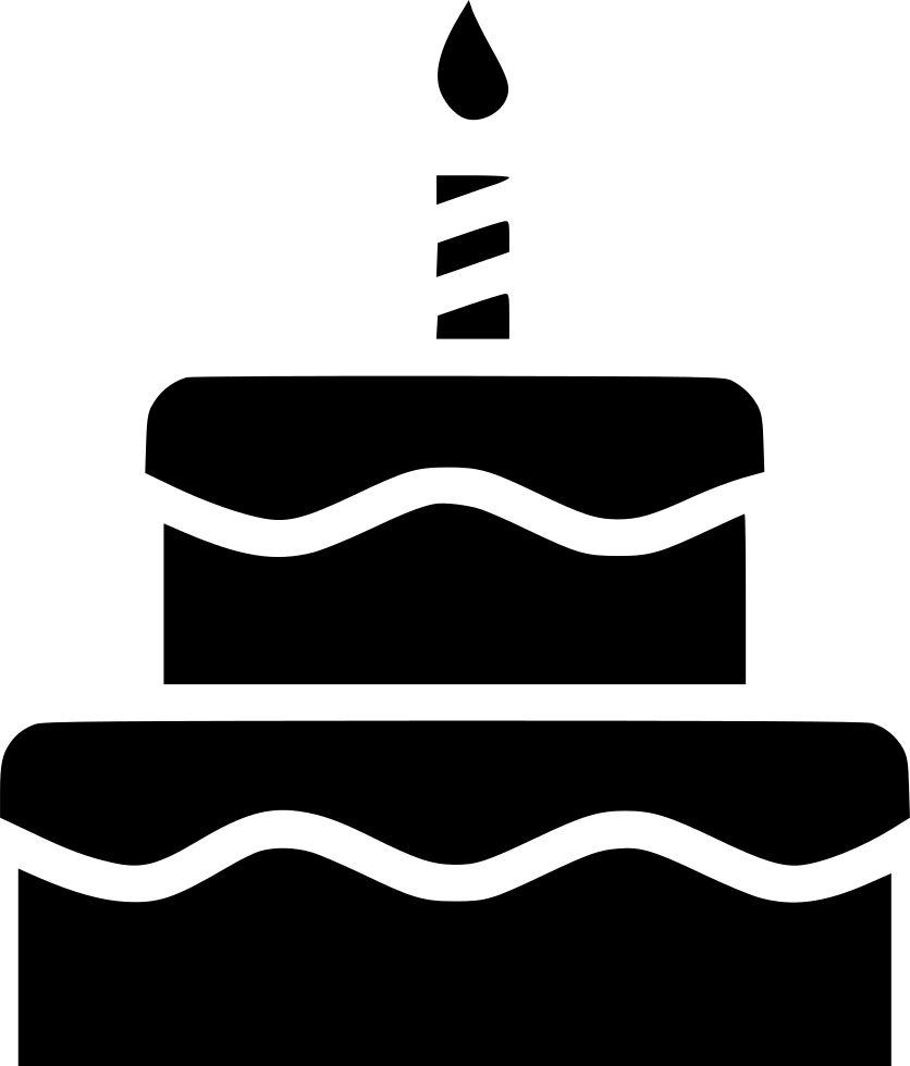 Clip Art Freeuse Stock Birthday Svg Celebration - Festival - Png Download (836x980), Png Download