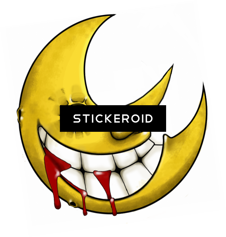Soul Eater Anime Cartoons Manga - Soul Eater Moon Render Clipart (766x802), Png Download