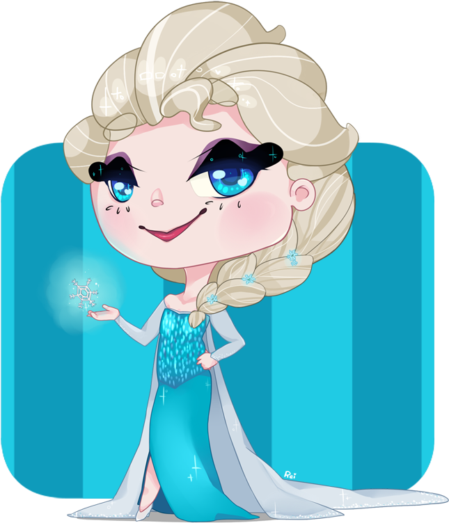 Queen Elsa Clipart (750x825), Png Download