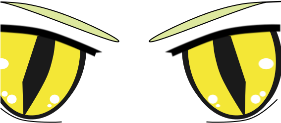 Eye Anime Computer Icons Manga - Anime Angry Face Eyes Clipart (530x750), Png Download