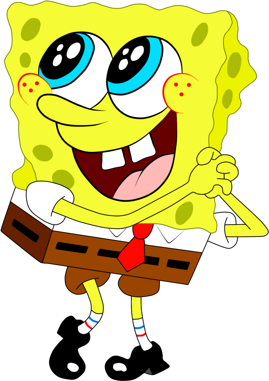 Free Icons Png - Sponge Bob Clipart (900x1263), Png Download