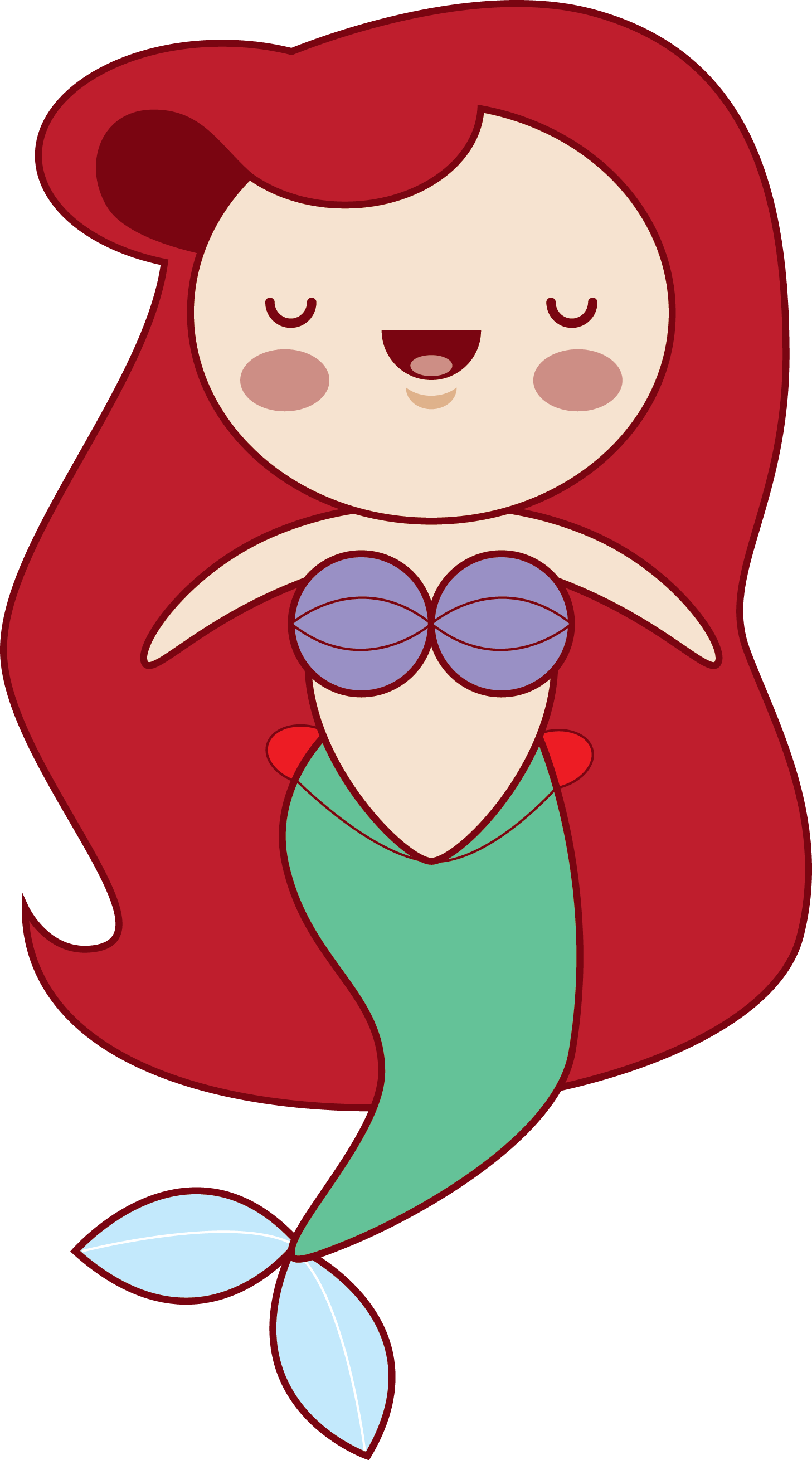 Ariel Complete Png Pinterest Arielkawaiicompletepng Clipart (1457x2620), Png Download