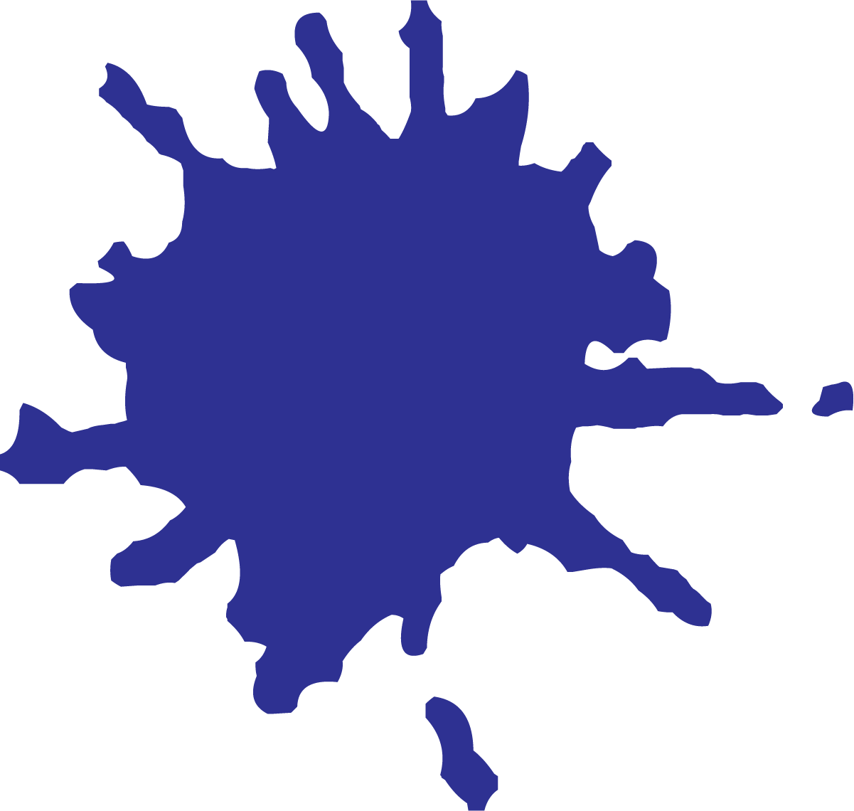 Buncee - Holi Face Colour Png Clipart (1201x1140), Png Download