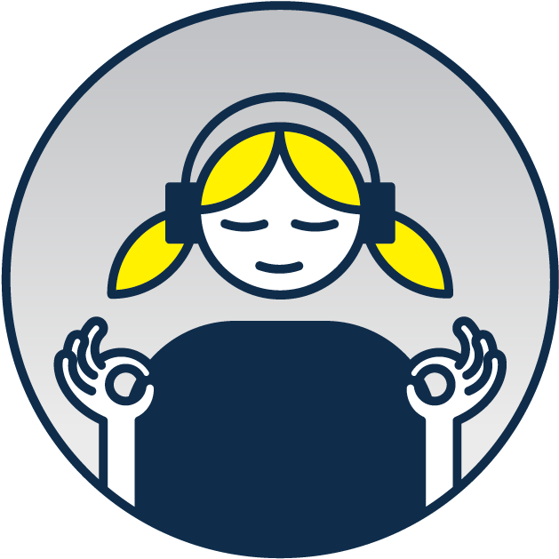 Ad-free Listening, Always - Ads For Listening Clipart (641x641), Png Download