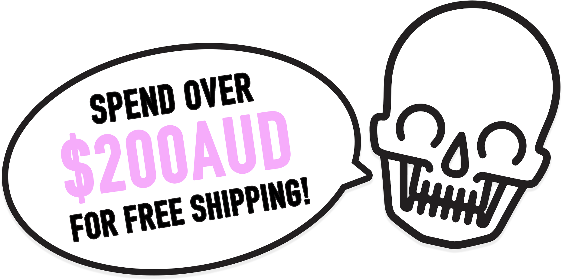 My Cart - Skull Clipart (2000x1227), Png Download