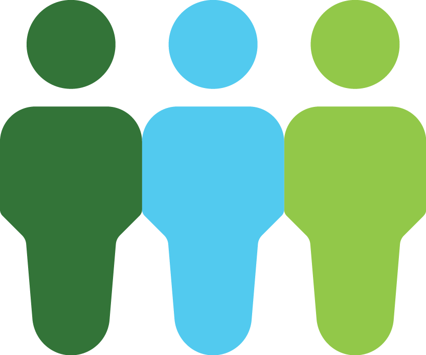 Learn About 23andme Services - Clipart Green And Blue - Png Download (833x694), Png Download