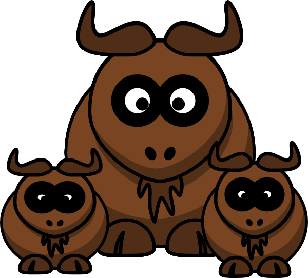 Amimal Family Clip Art - Png Download (600x542), Png Download