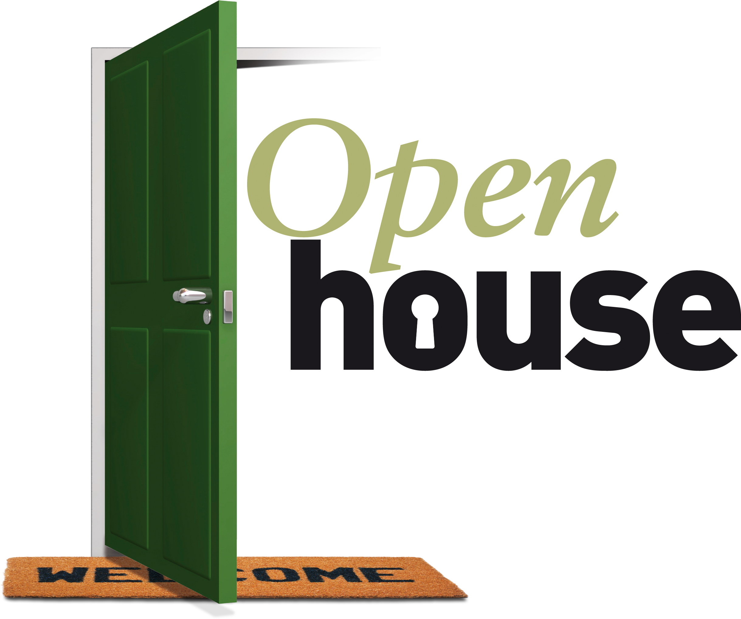Open House Clip Art - Png Download - Full Size Clipart (#278285