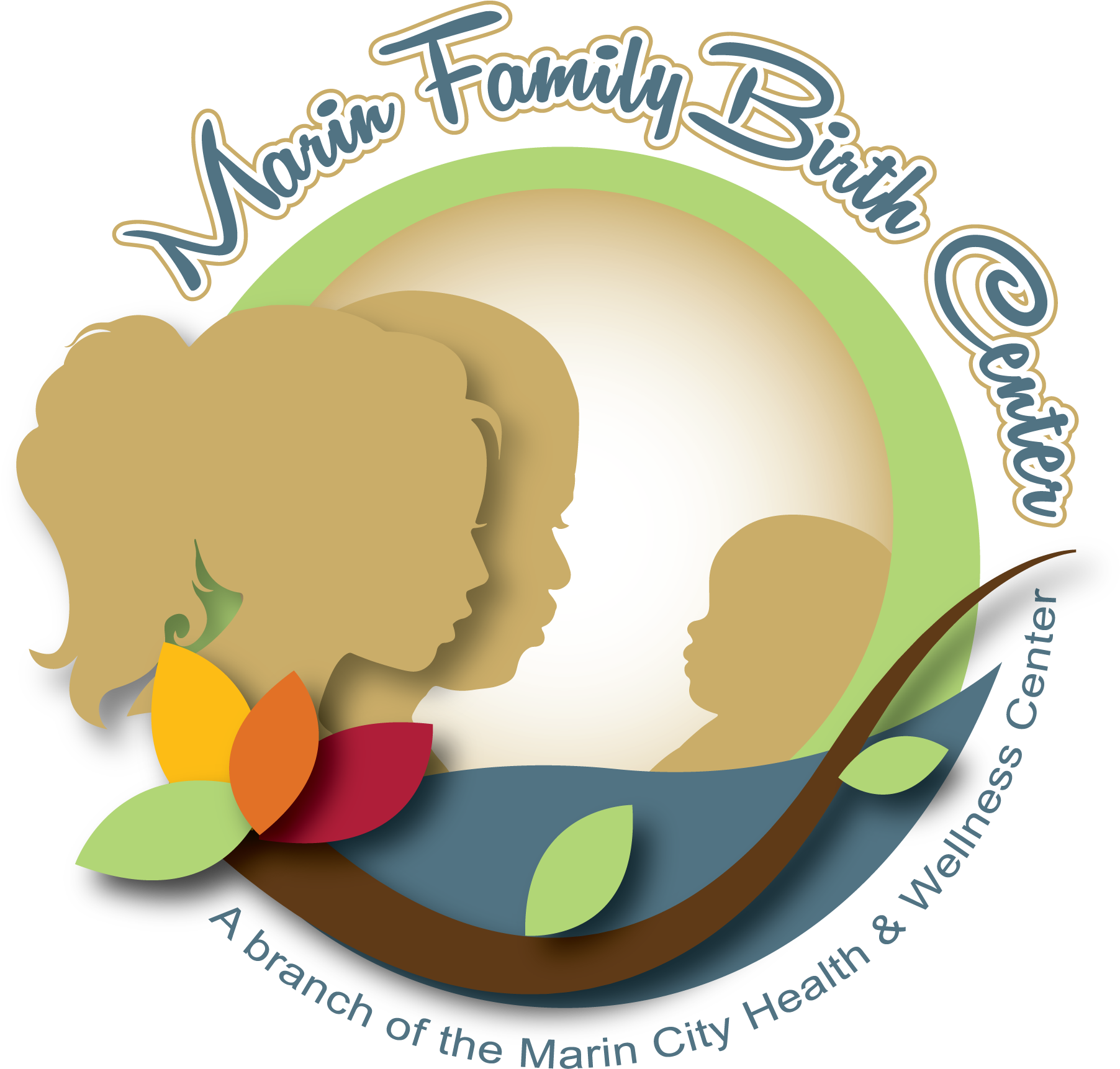 Marin Family Birth Center - Illustration Clipart (1832x1721), Png Download