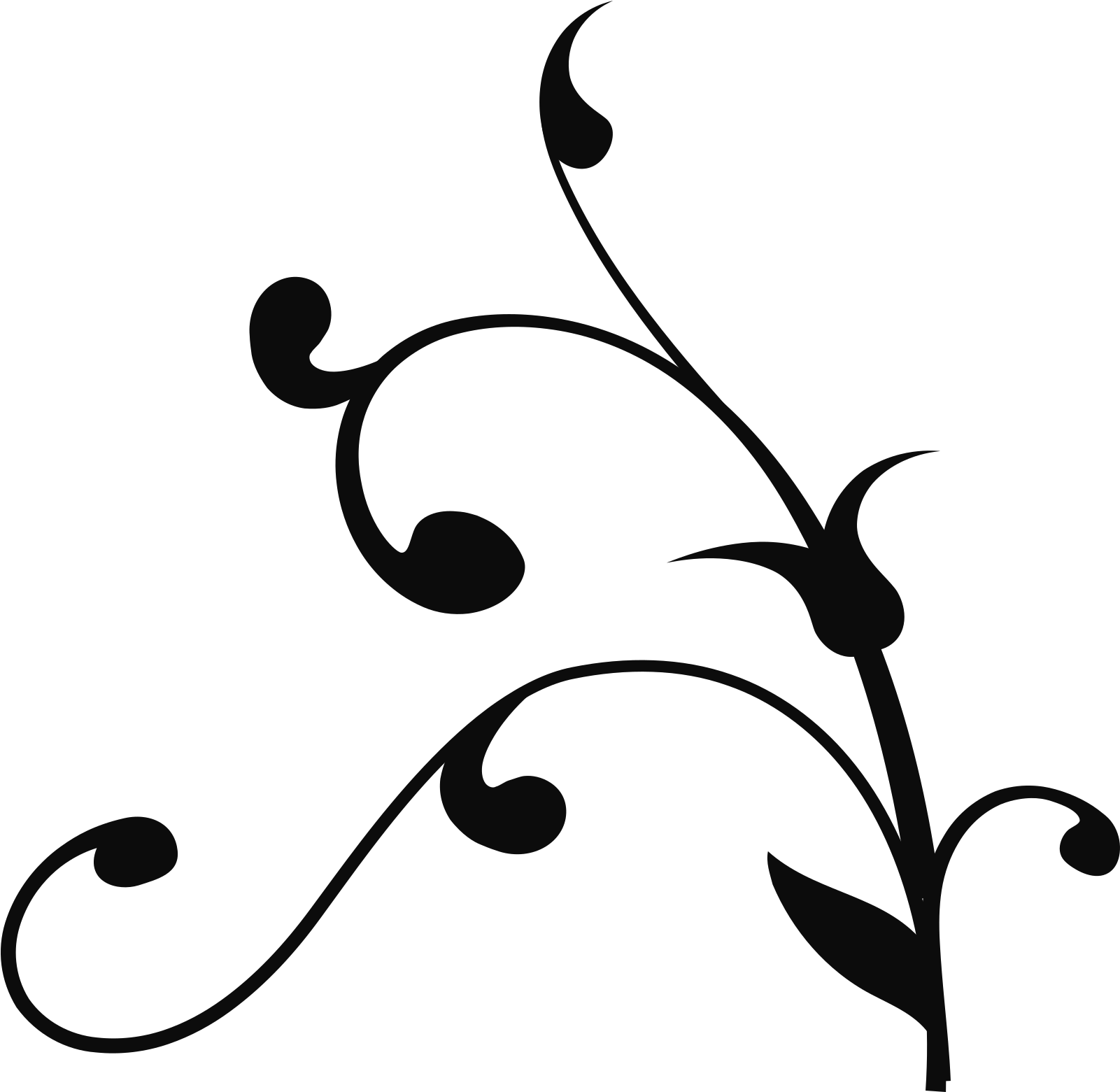 Png Royalty Free Library Tree Vector Royalty Free - Tree Branch Clip Art Transparent Png (600x584), Png Download