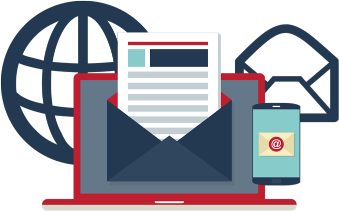 Email Marketing Clipart - Email Marketing Clip Art - Png Download (800x511), Png Download
