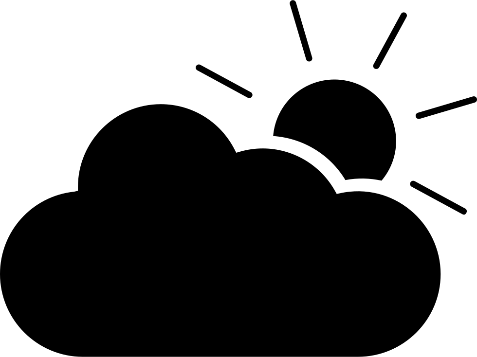 Cloudy Day Comments Clipart (980x734), Png Download