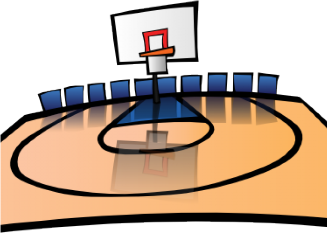 Playground Clipart Basketball - Png Download (640x480), Png Download