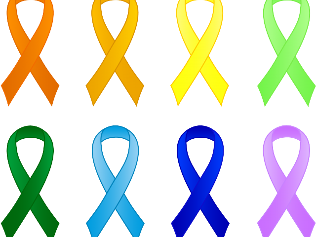 Ribbons Clipart Black And White - Png Download (640x480), Png Download