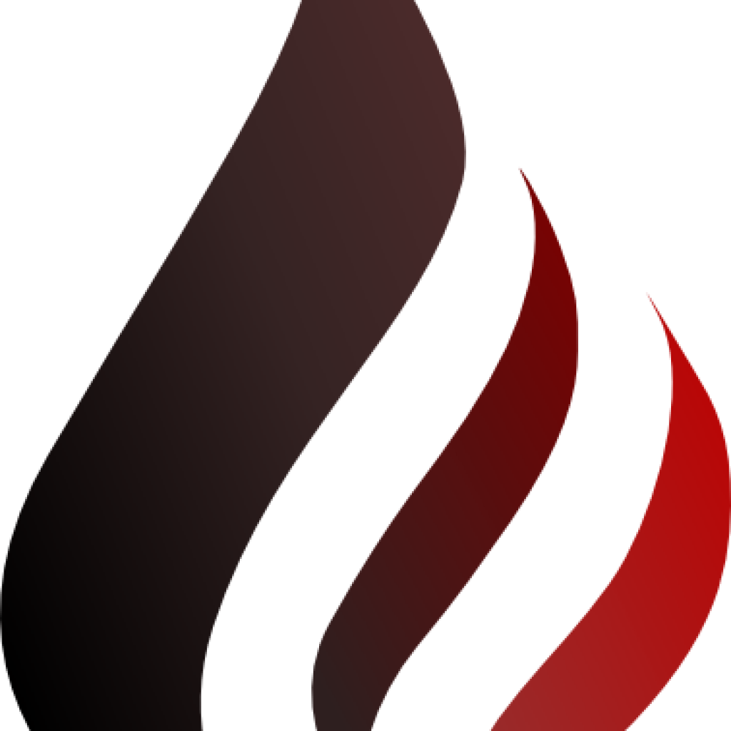 Flame Clipart Black And White Fire Flames Clipart Black - Png Download (1024x1024), Png Download