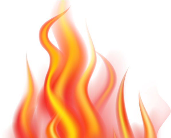 Fire Flames Clipart Transparent - Png Download (640x480), Png Download