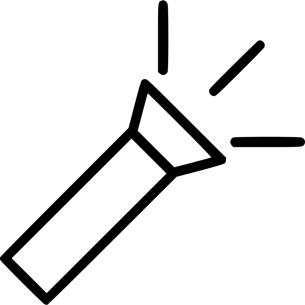 Electric Torch Comments Clipart (980x982), Png Download