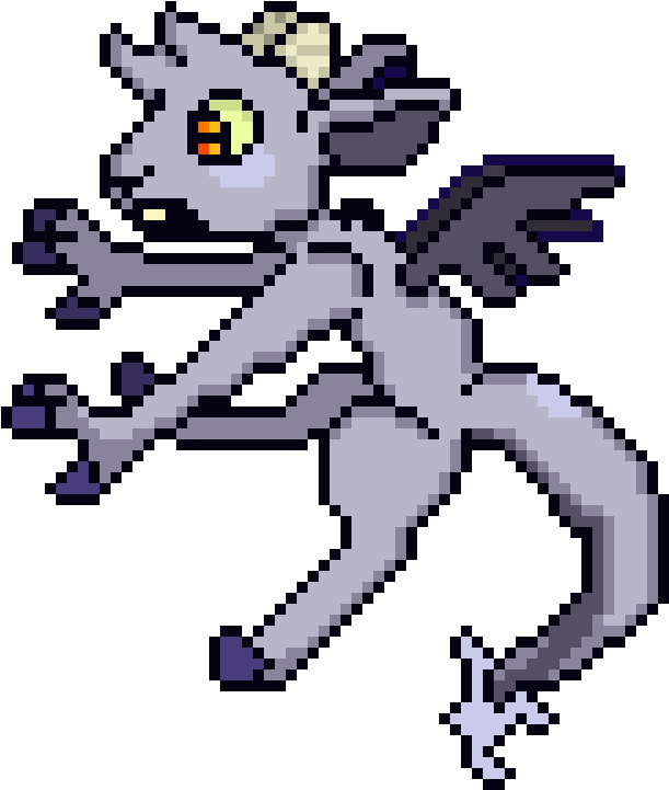 Dragon Goat Thing Clipart (680x790), Png Download