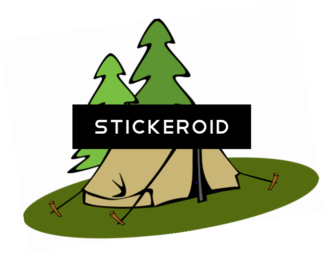 Campsite Hd Clipart (653x513), Png Download