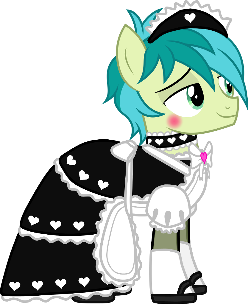 1000 Hours In Gimp, Apron, Blushing, Bow, Choker, Clothes, Clipart (833x1021), Png Download