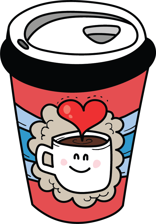 Coffee Clip Printable - Png Download (601x861), Png Download